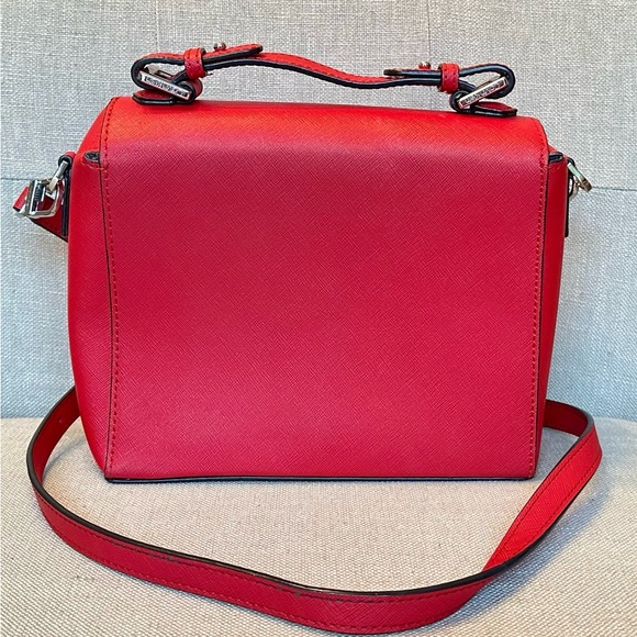 Calvin Klein red like new purse! Roomy and stylish! - Picture 2 of 6